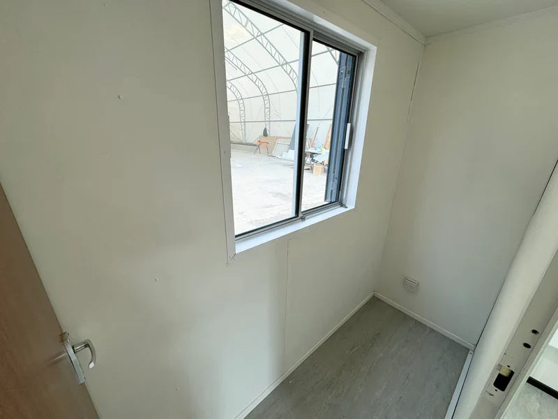 21ft x 8ft Container Office Cabin | Portable Anti-Vandal Building