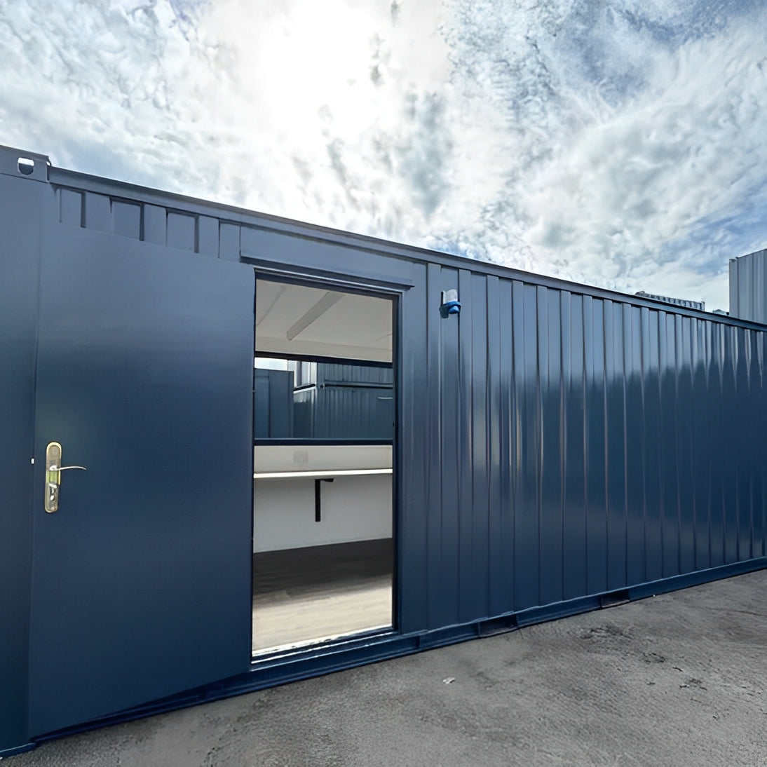 21ft x 8ft Custom Cabin Office / Canteen | Picture Windows | Portable Building