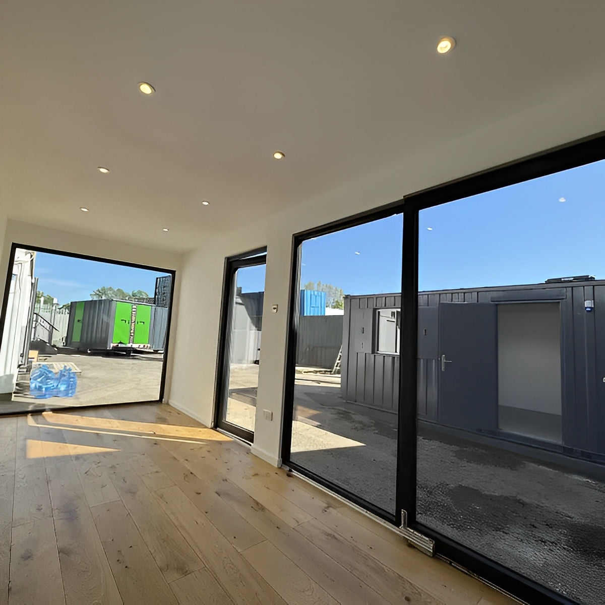 20ft x 8ft Custom Shipping Container Conversion | Portable Building | Garden Office