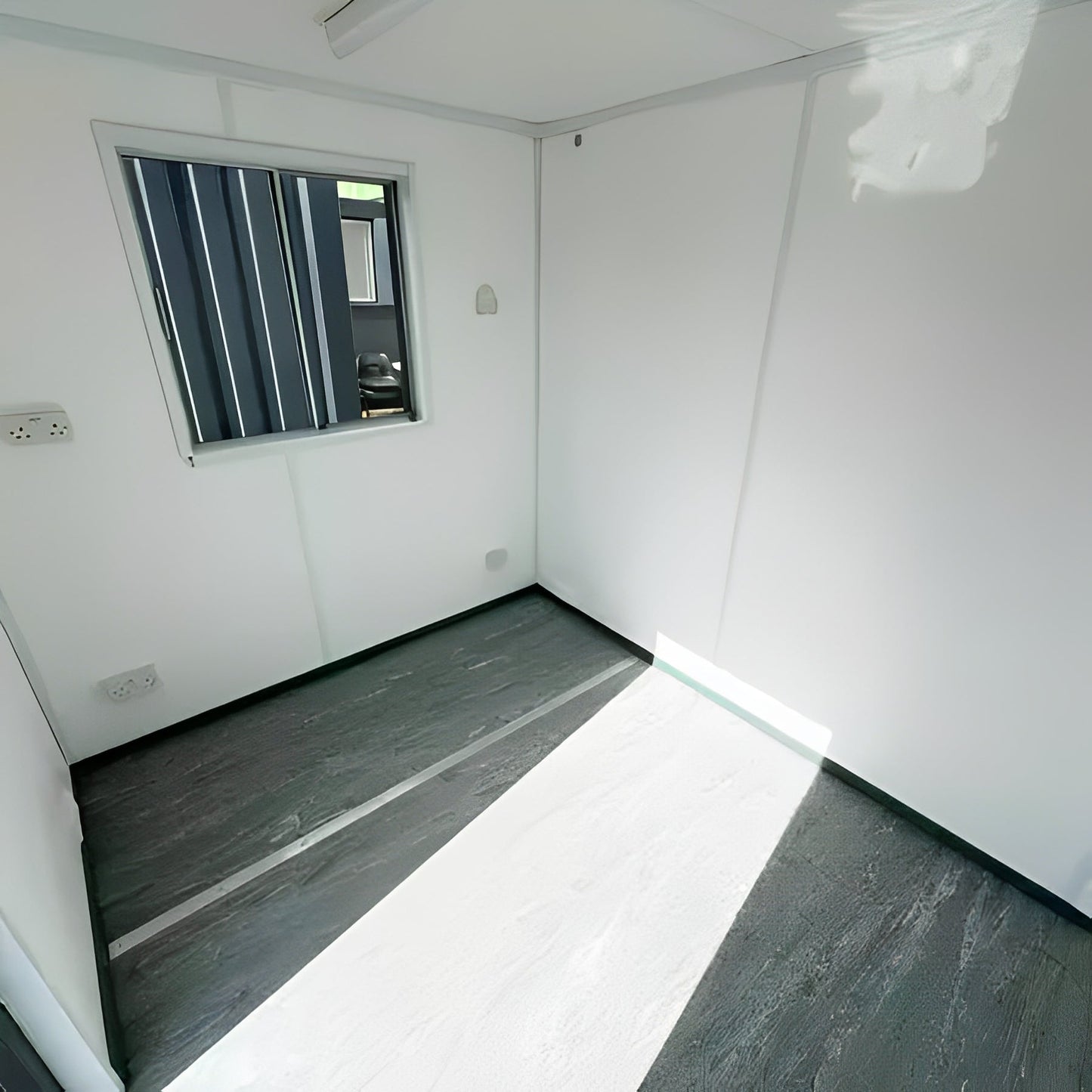 10ft × 8ft Shipping Container Office | Portable Anti-Vandal Building