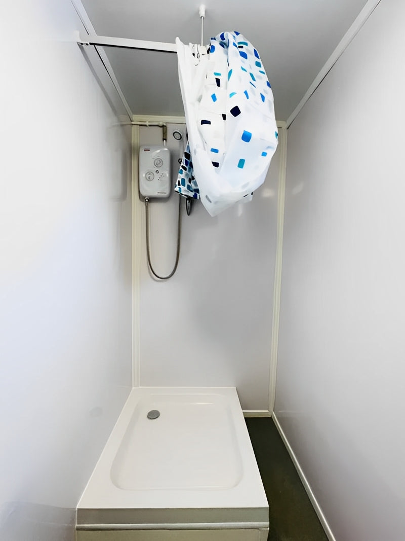 Toilet Block + Shower 24 x 9 Ft | 4 + 1 Toilet | Separate Shower Room
