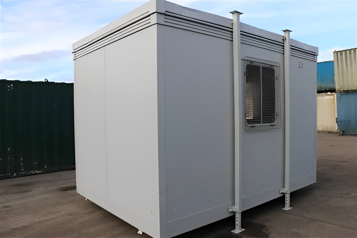 12Ft x 8Ft Steel Anti-Vandal Office Cabin