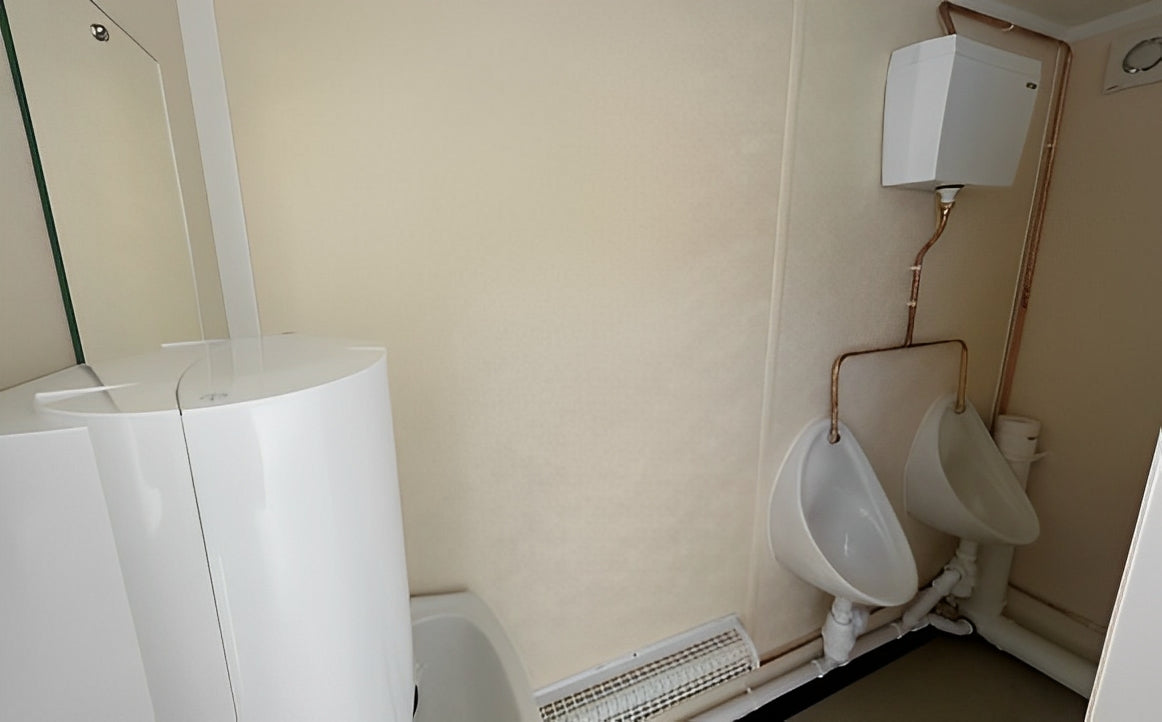 12Ft x 9Ft 2+1 Jackleg Toilet Cabin