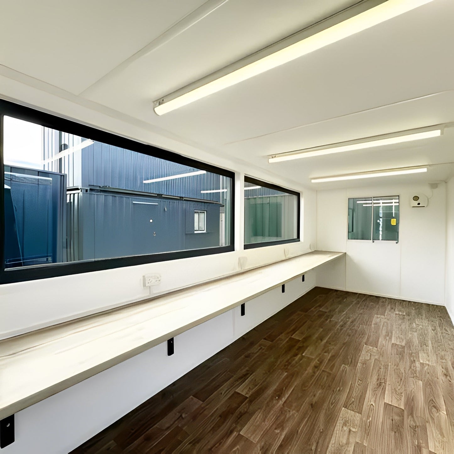 21ft x 8ft Custom Cabin Office / Canteen | Picture Windows | Portable Building