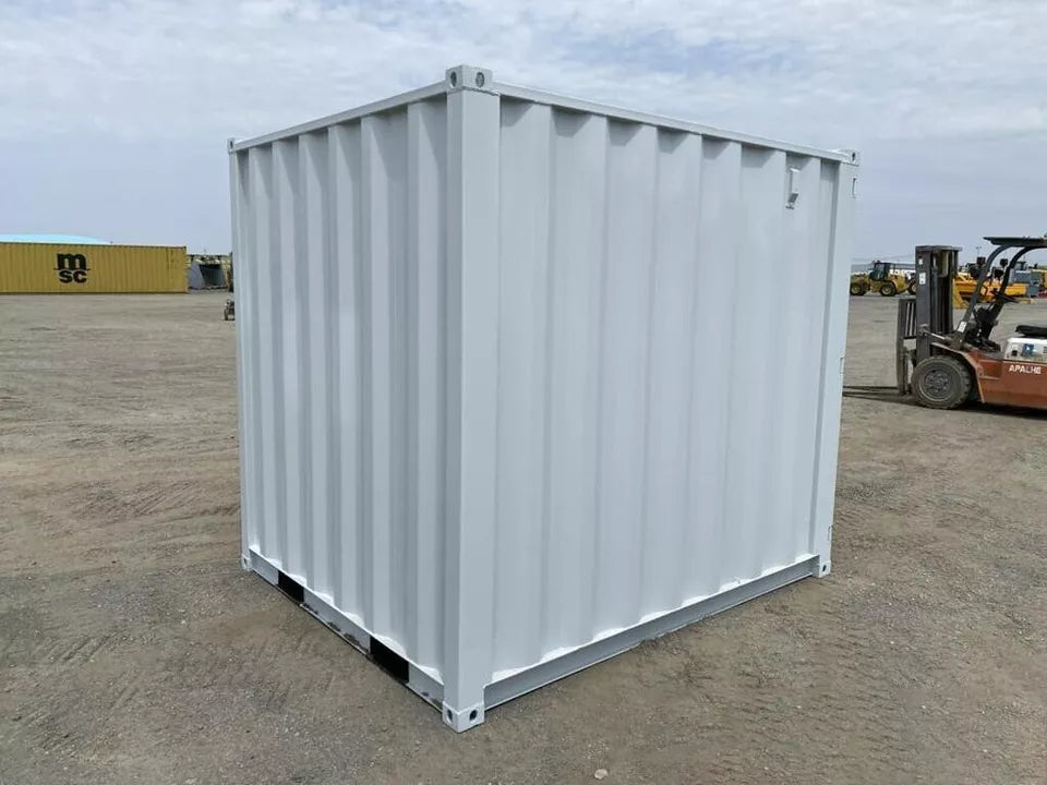 8ft Cubic Shipping Container w/Door+Window 8’Lx6.7’Wx7.4’H
