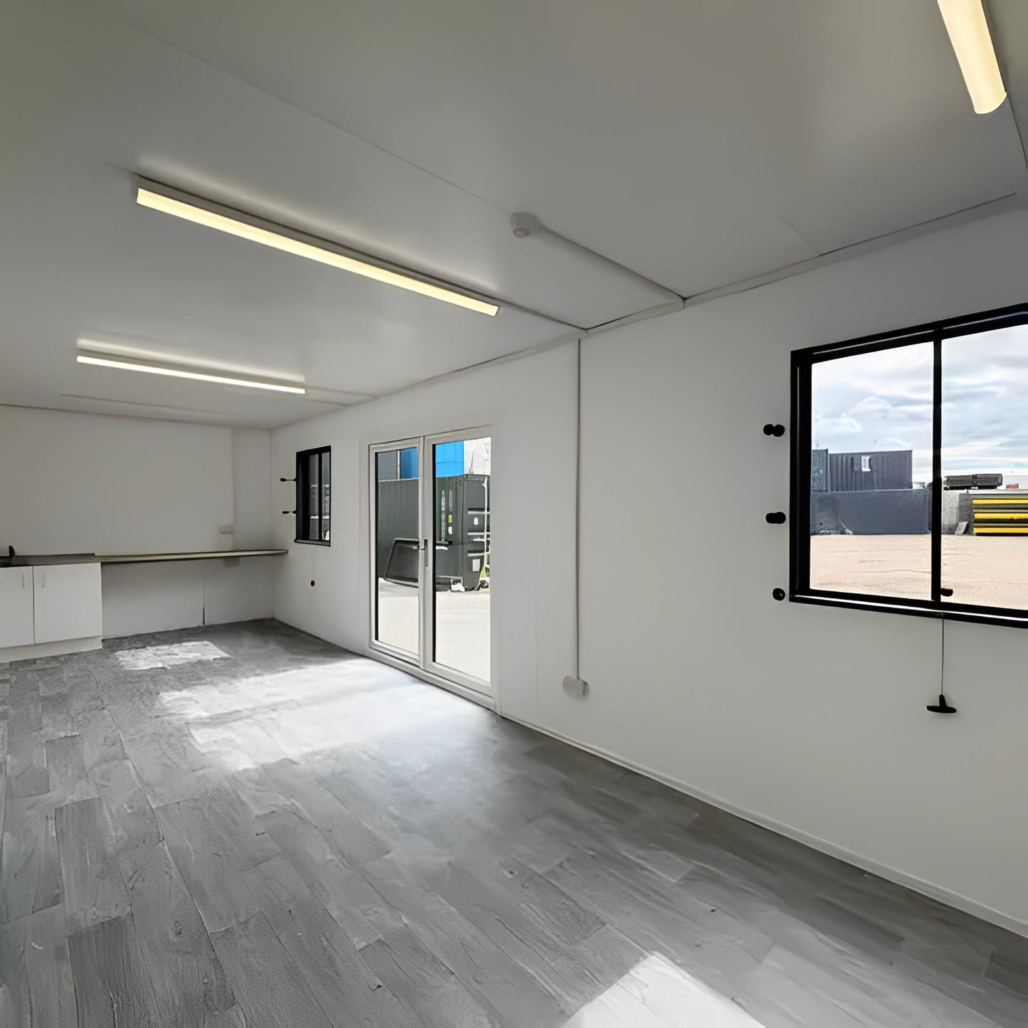 32ft Custom Office Cabin / Canteen | Access Toilet | Portable Building