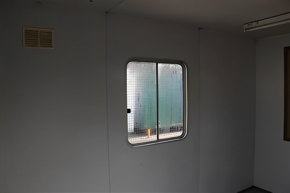 12Ft x 8Ft Steel Anti-Vandal Office Cabin