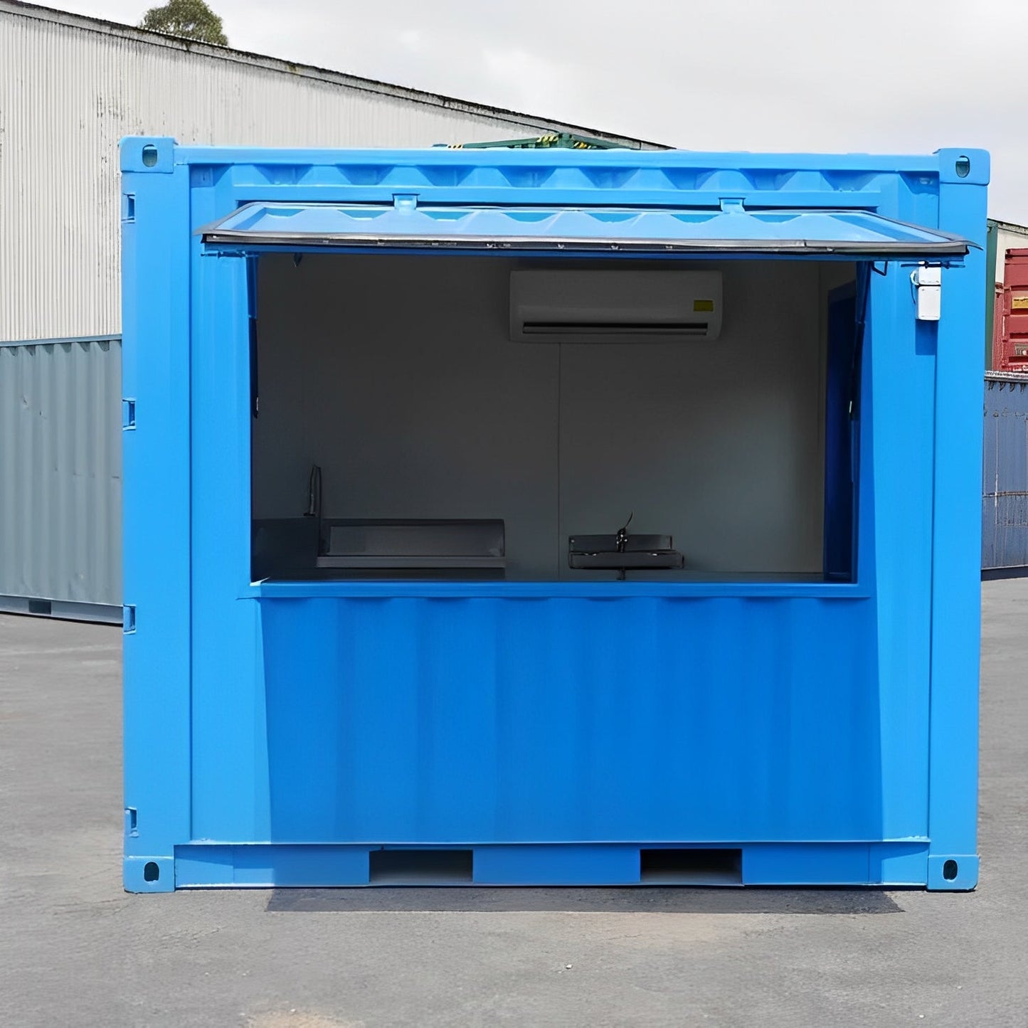 10ft Custom Container Coffee Shop