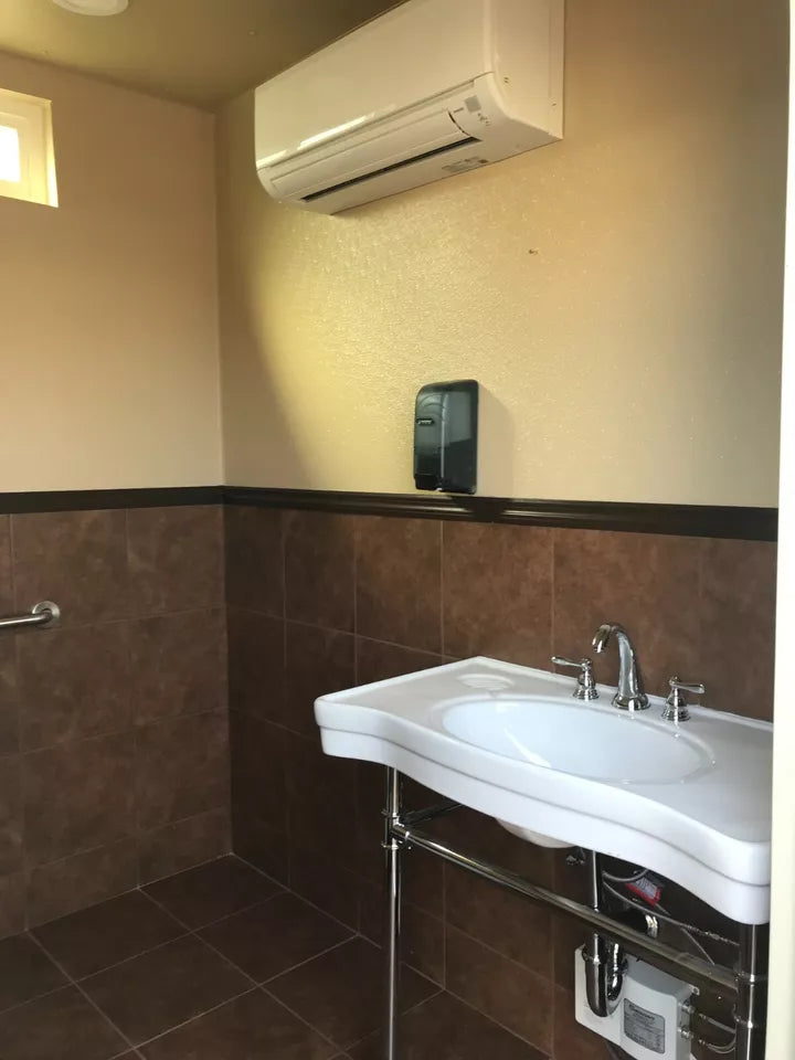 Shipping Container Restroom (Conex Portable Bathroom)