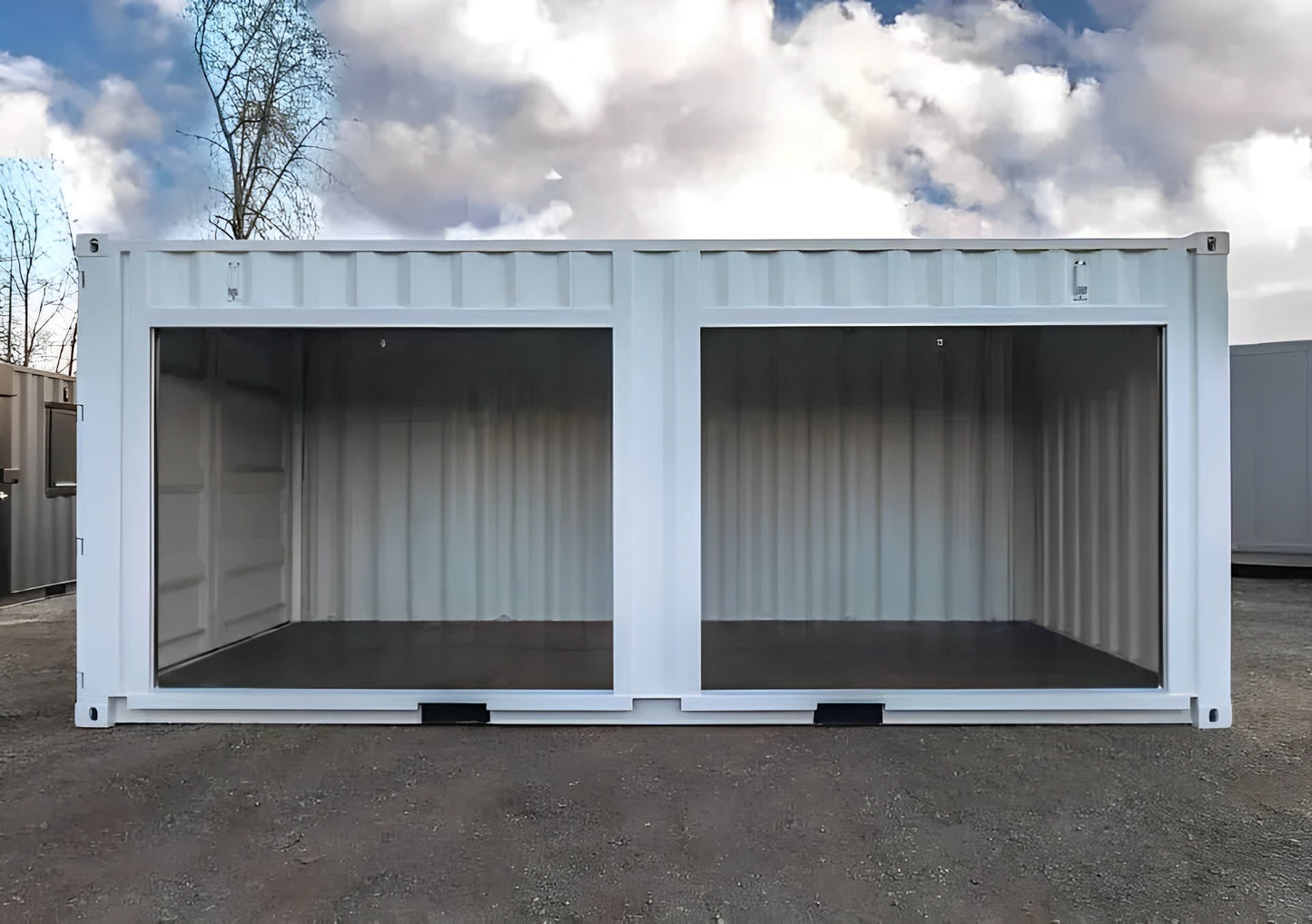 20ft Shipping Container With Double Roll-Up Doors