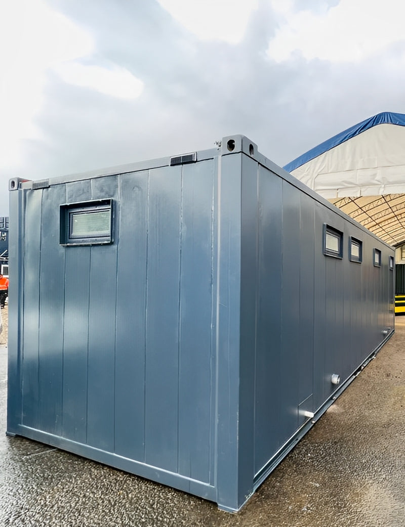 Toilet Block + Shower 24 x 9 Ft | 4 + 1 Toilet | Separate Shower Room
