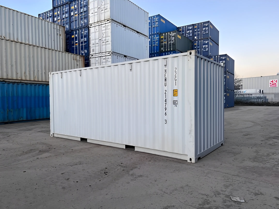 20Ft Shipping Container (One Trip) – White