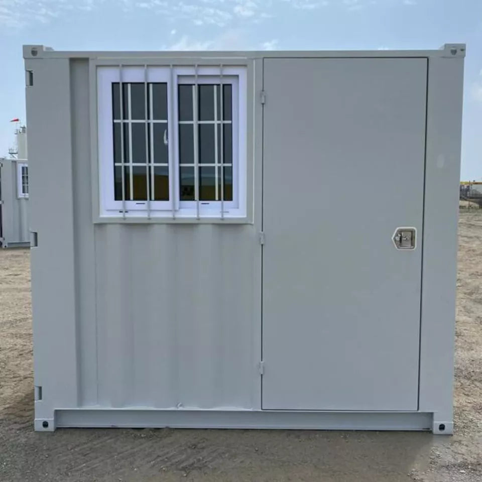 8ft Cubic Shipping Container w/Door+Window 8’Lx6.7’Wx7.4’H