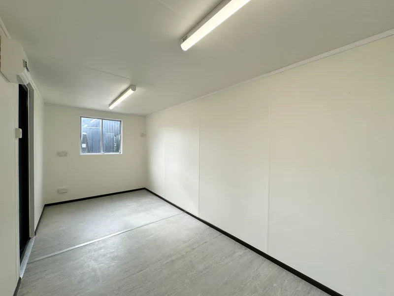 21ft x 8ft Container Office Cabin | Portable Anti-Vandal Building