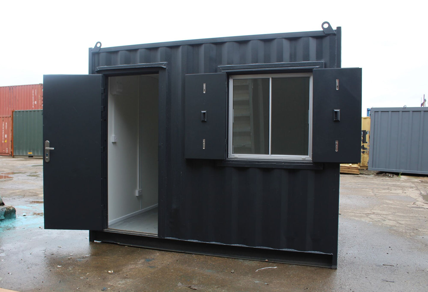10ft X 8ft Custom Shipping Container Office