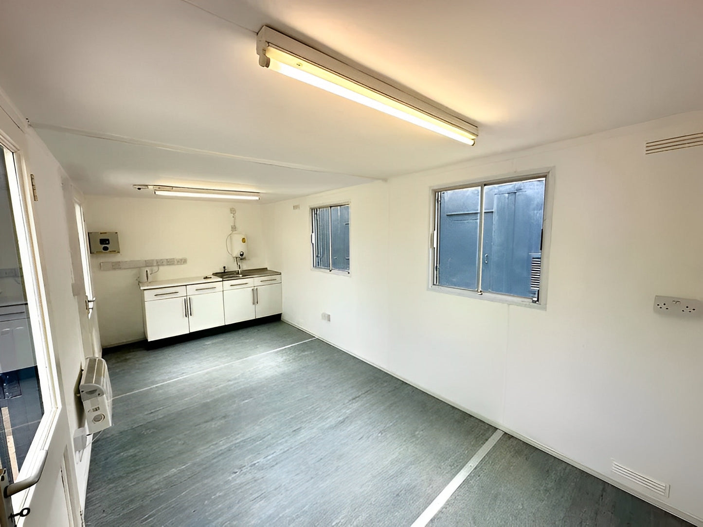 24 x 9Ft Anti Vandal Cabin | Office, Canteen, Toilet | 10KVA Generator