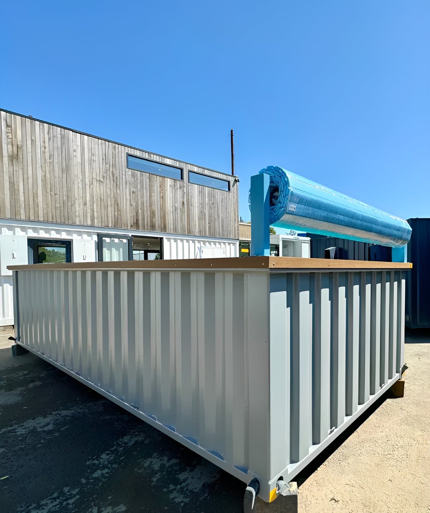 20ft Portable Container Swimming Pool | Caribbean Blue Outdoor Swimming Pool
