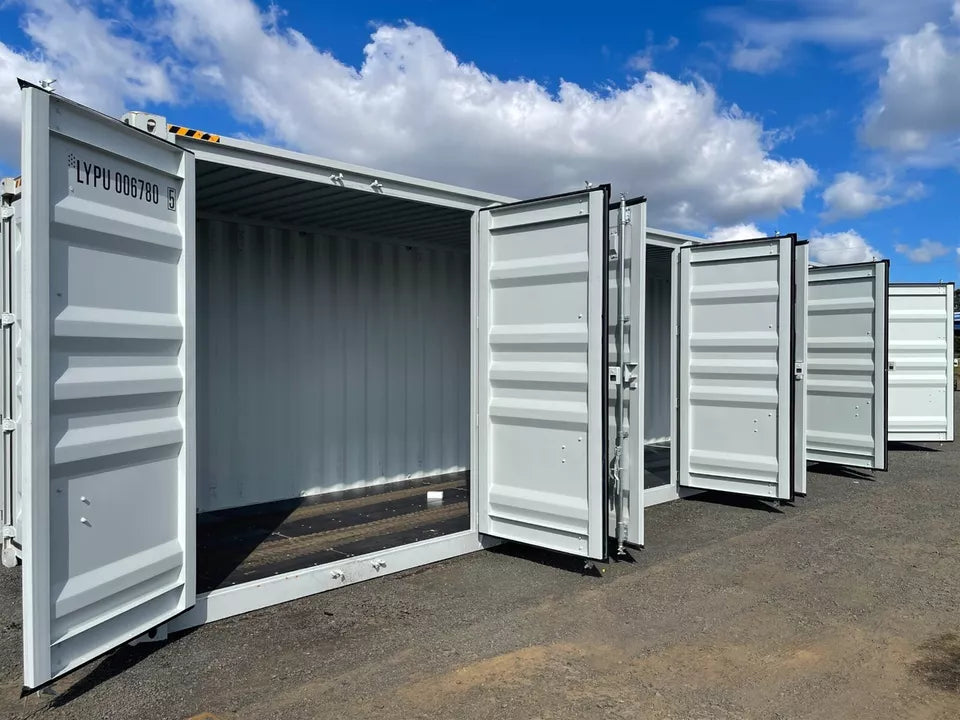 40FT High Cube Storage Shipping Container Conex w/4 Open Side Door 9.5′ Tall