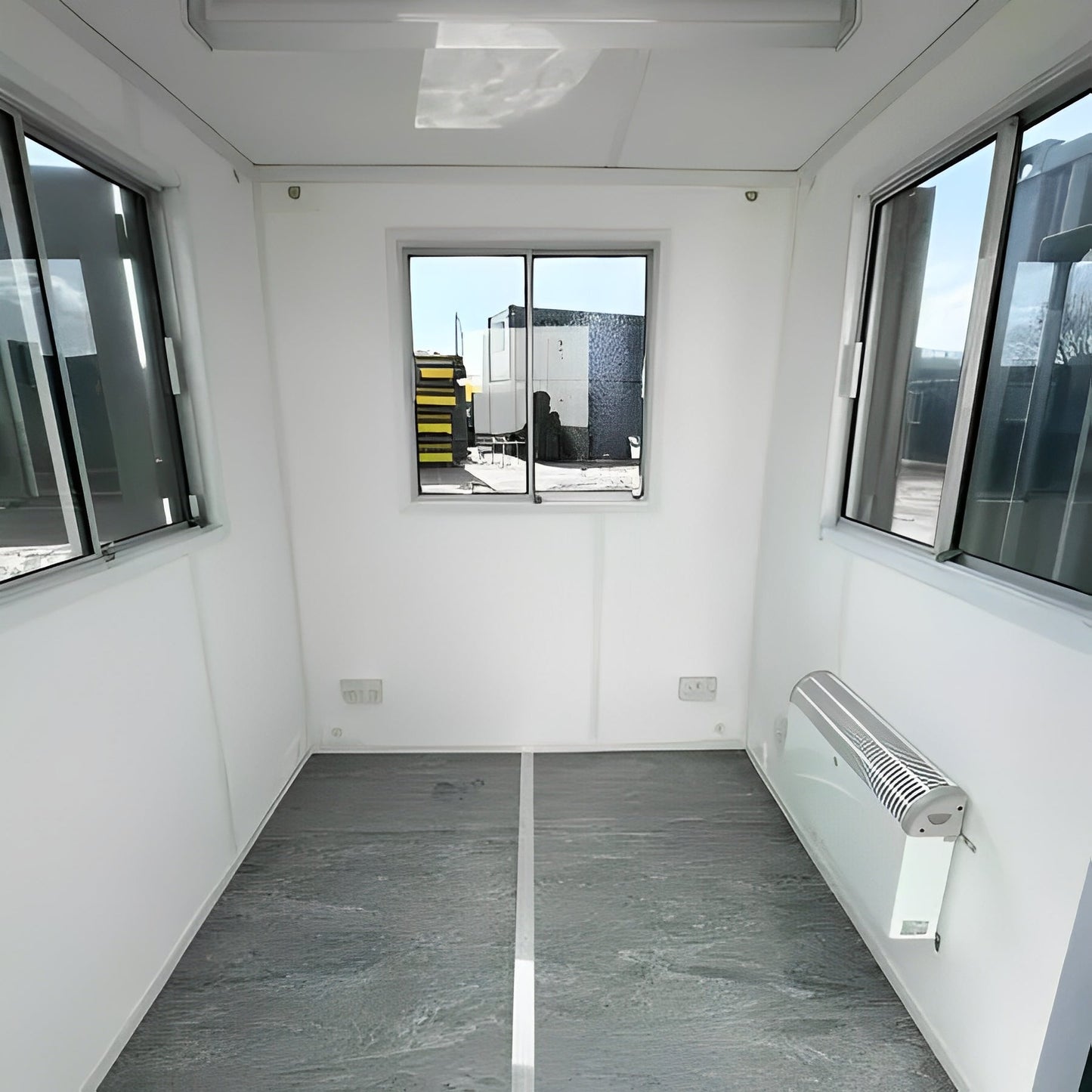 7Ft x 7Ft Shipping Container Office | Portable Building | Anti-Vandal Building