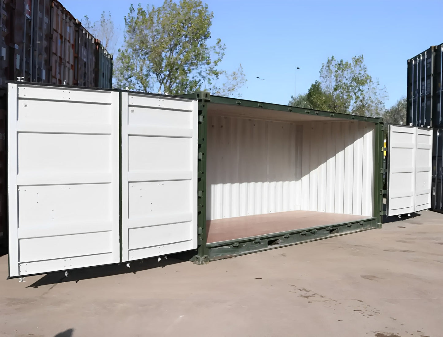 Used 20Ft Open Side / Full Side Access Container