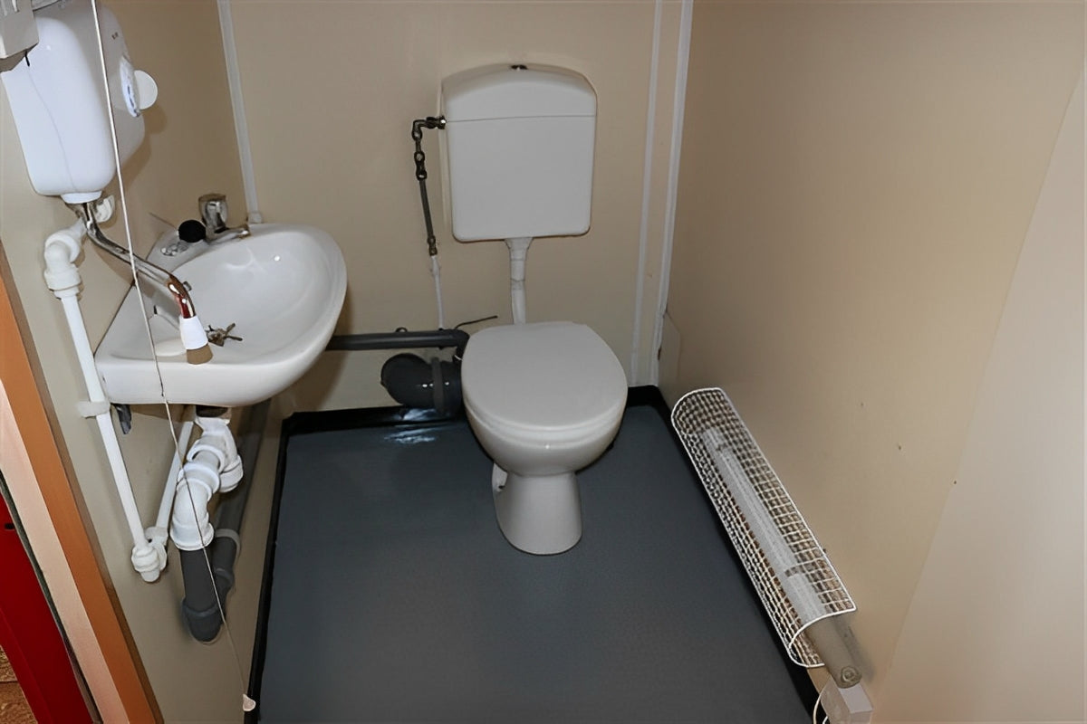 16ft x 9ft Site Office With Toilet