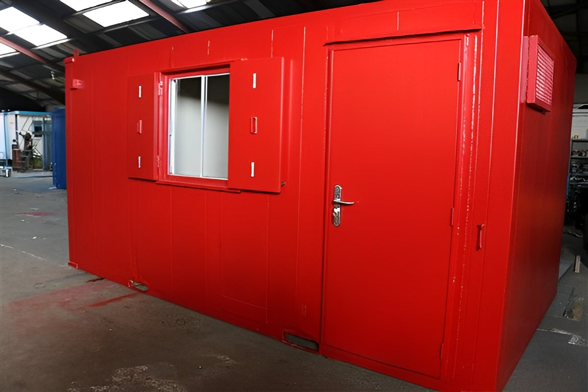 16ft x 9ft Site Office With Toilet