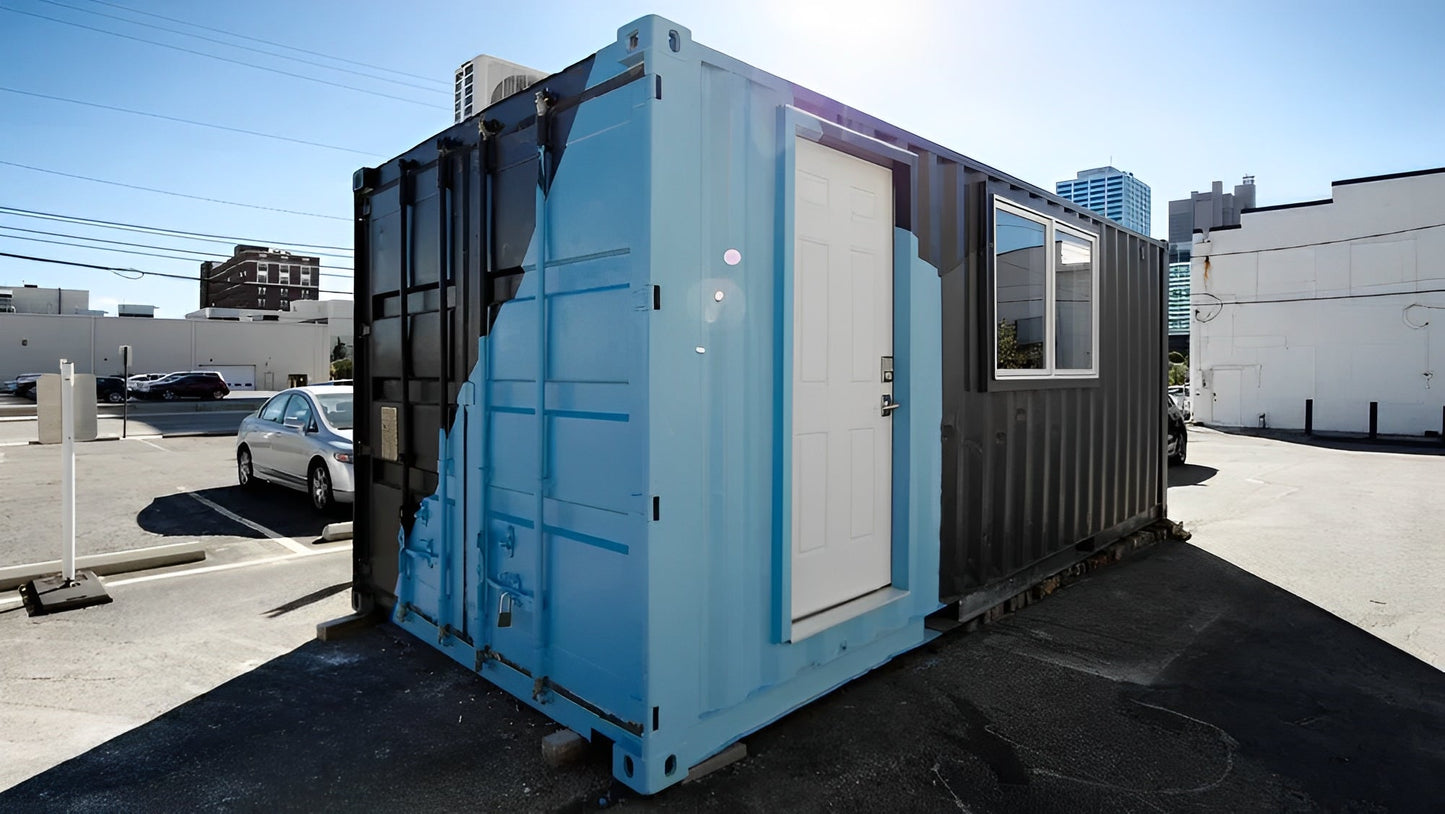 Fully Equipped 20ft Shipping Container Home