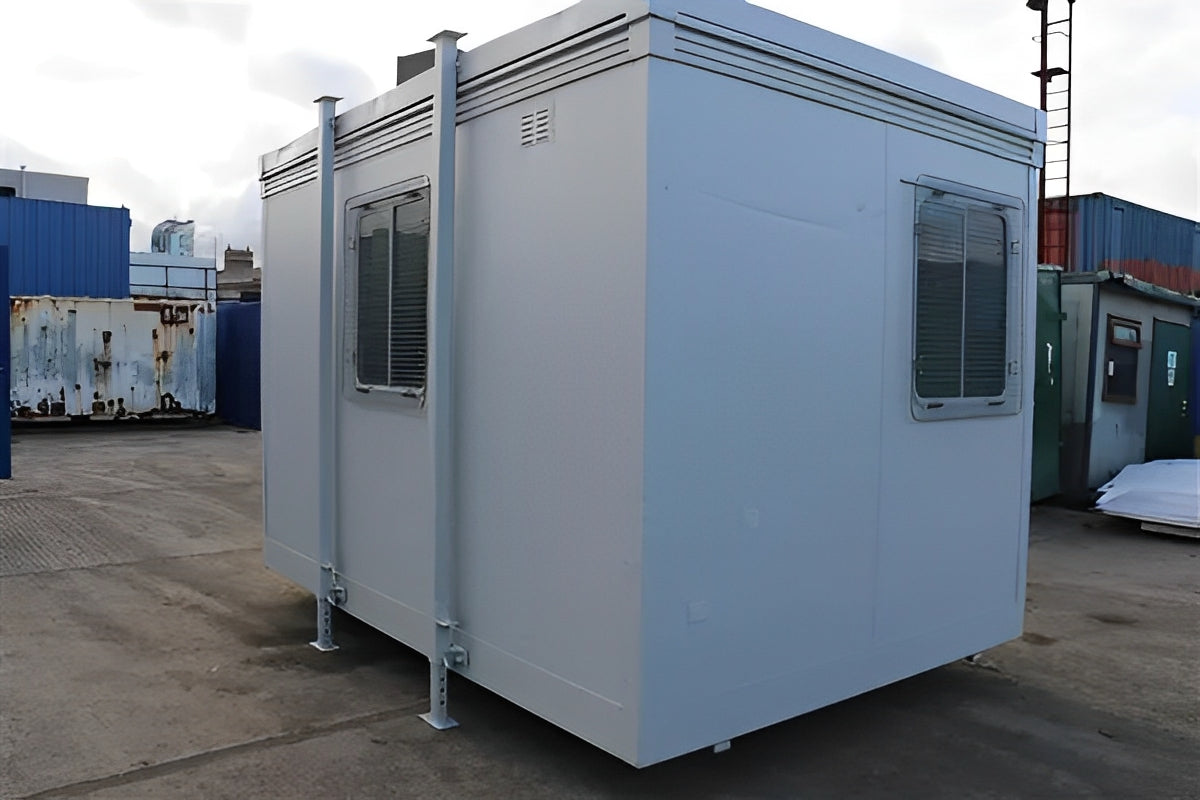 12Ft x 8Ft Steel Anti-Vandal Office Cabin