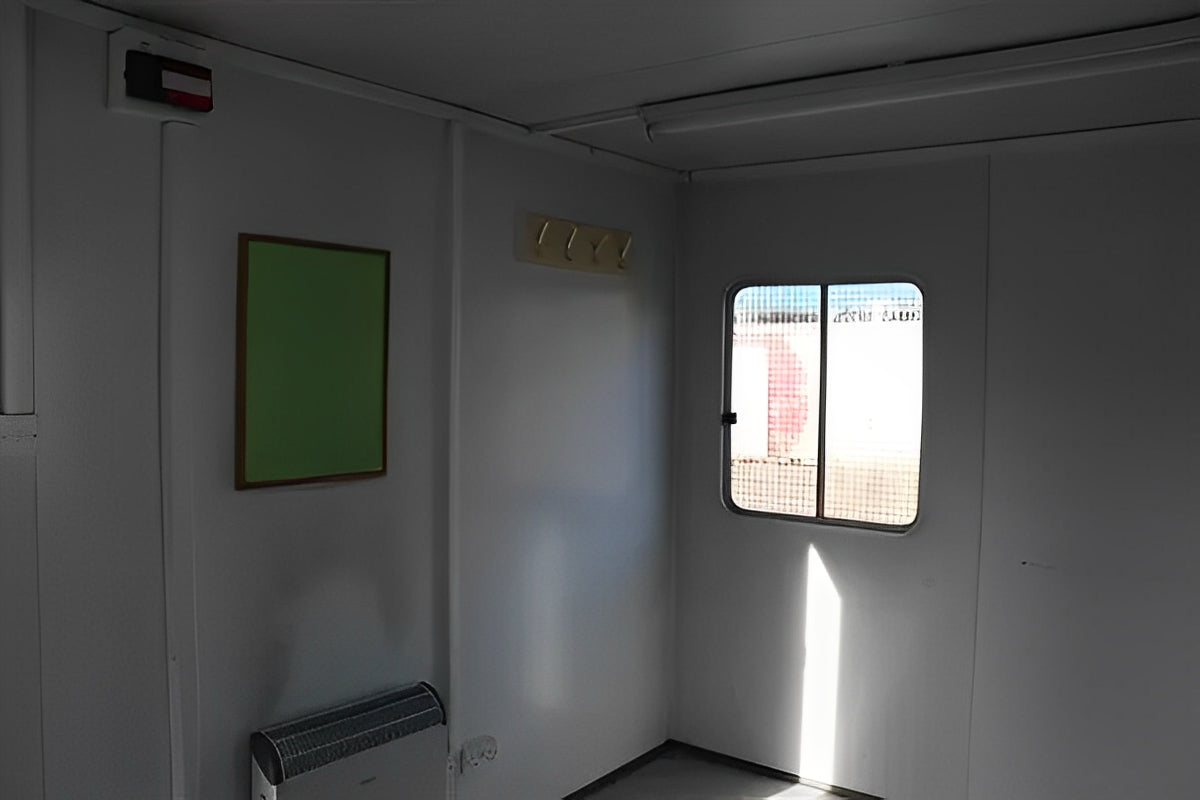 12Ft x 8Ft Steel Anti-Vandal Office Cabin