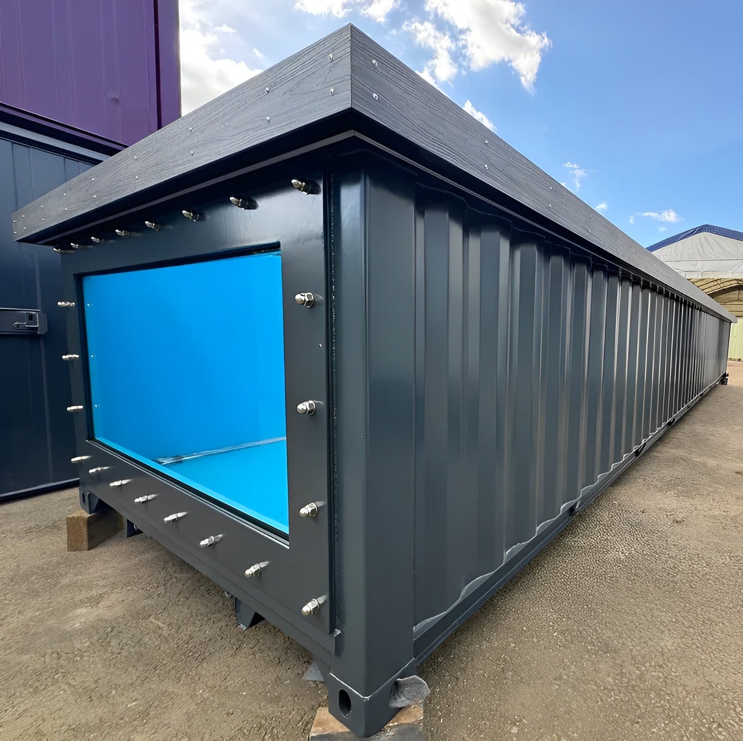 12M / 40ft Portable Container Swimming Pool | Ideal Outdoor Swimming Pool