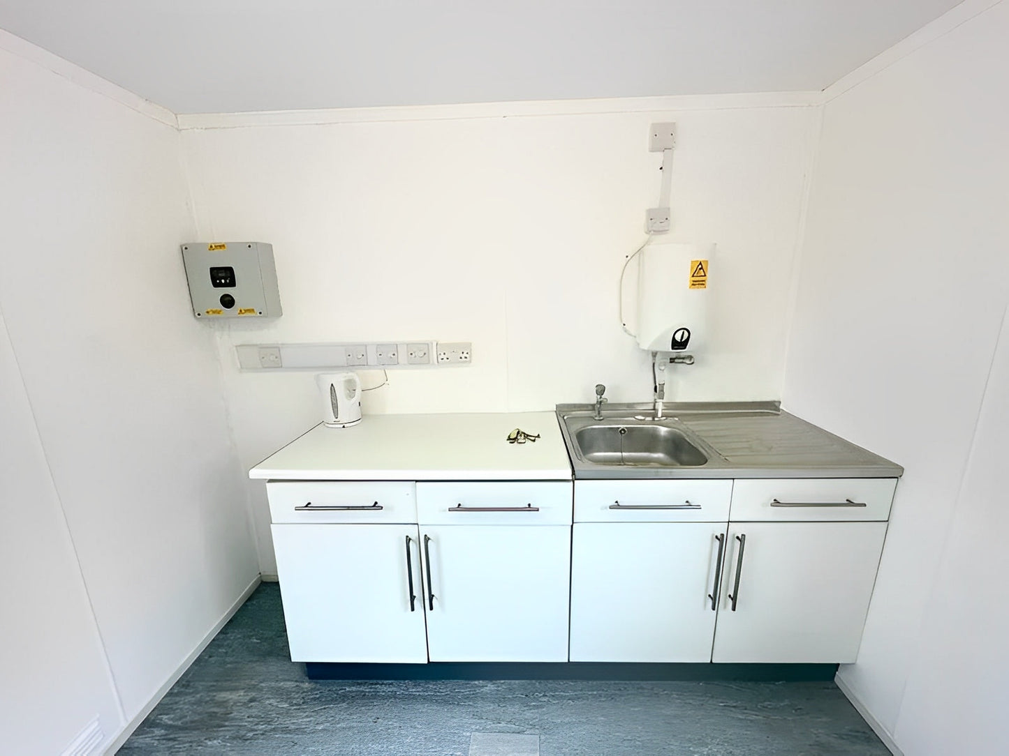 24 x 9Ft Anti Vandal Cabin | Office, Canteen, Toilet | 10KVA Generator