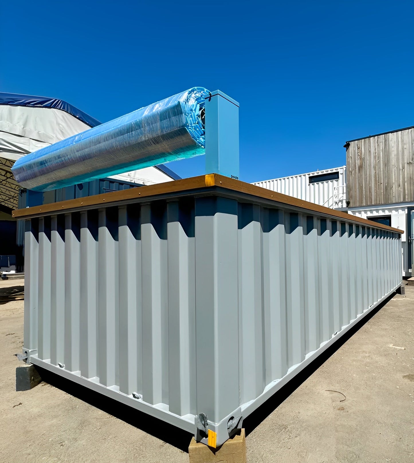 20ft Portable Container Swimming Pool | Caribbean Blue Outdoor Swimming Pool