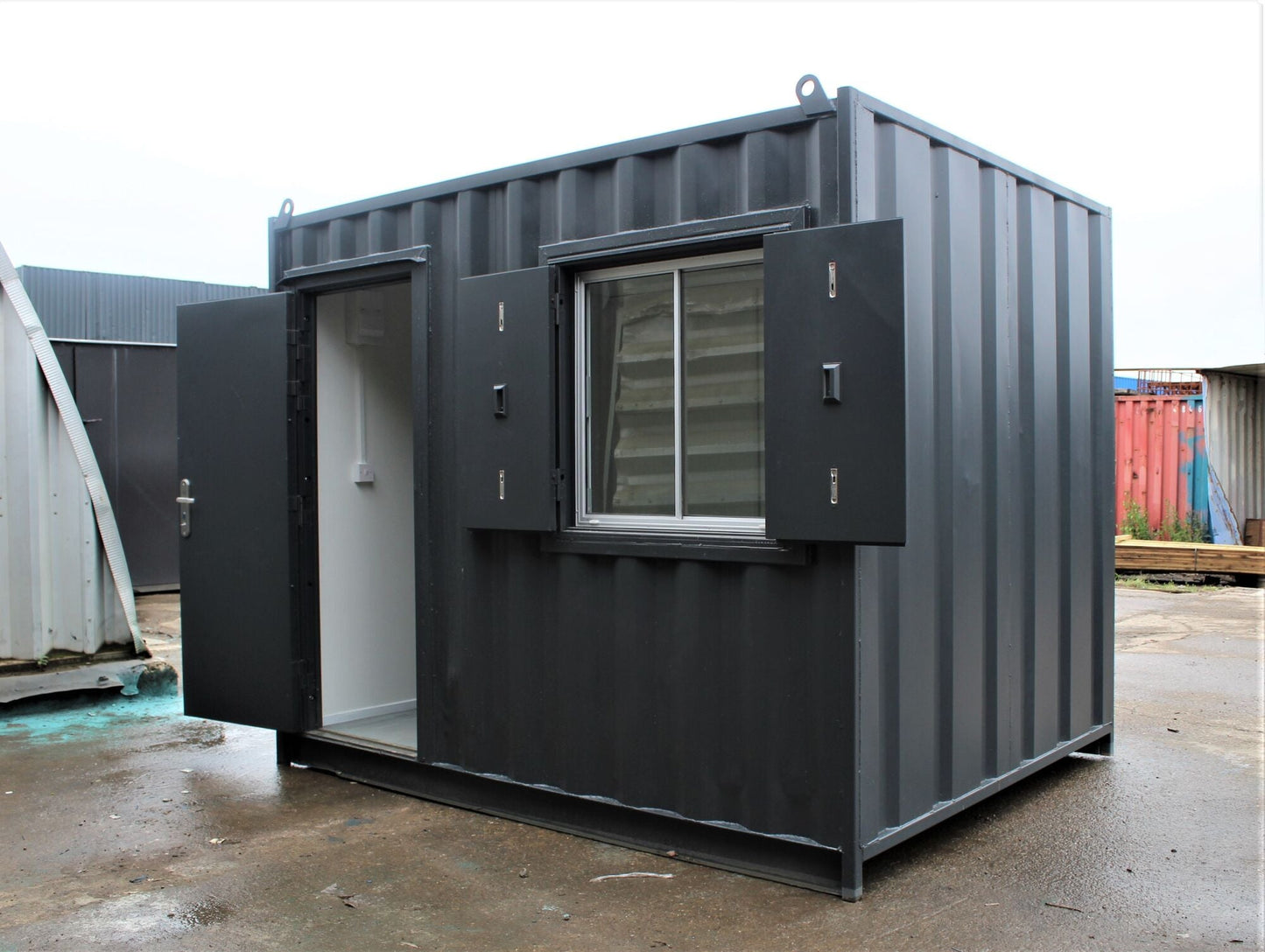 10ft X 8ft Custom Shipping Container Office
