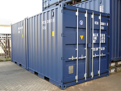 10Ft X 8Ft Shipping Container (One trip) – Blue