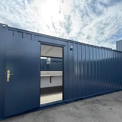 21ft x 8ft Custom Cabin Office / Canteen | Picture Windows | Portable Building