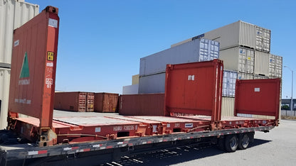 20Ft X 8Ft Used Flat Rack Shipping Containers