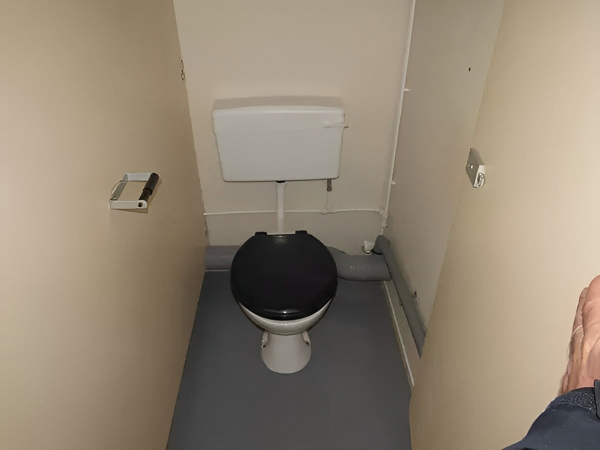 2+1 Steel Toilet Cabin 12Ft x 9Ft