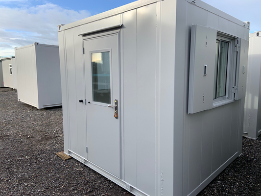 8ft x 8ft Portable Gatehouse – Security Booth & Access Control Cabin