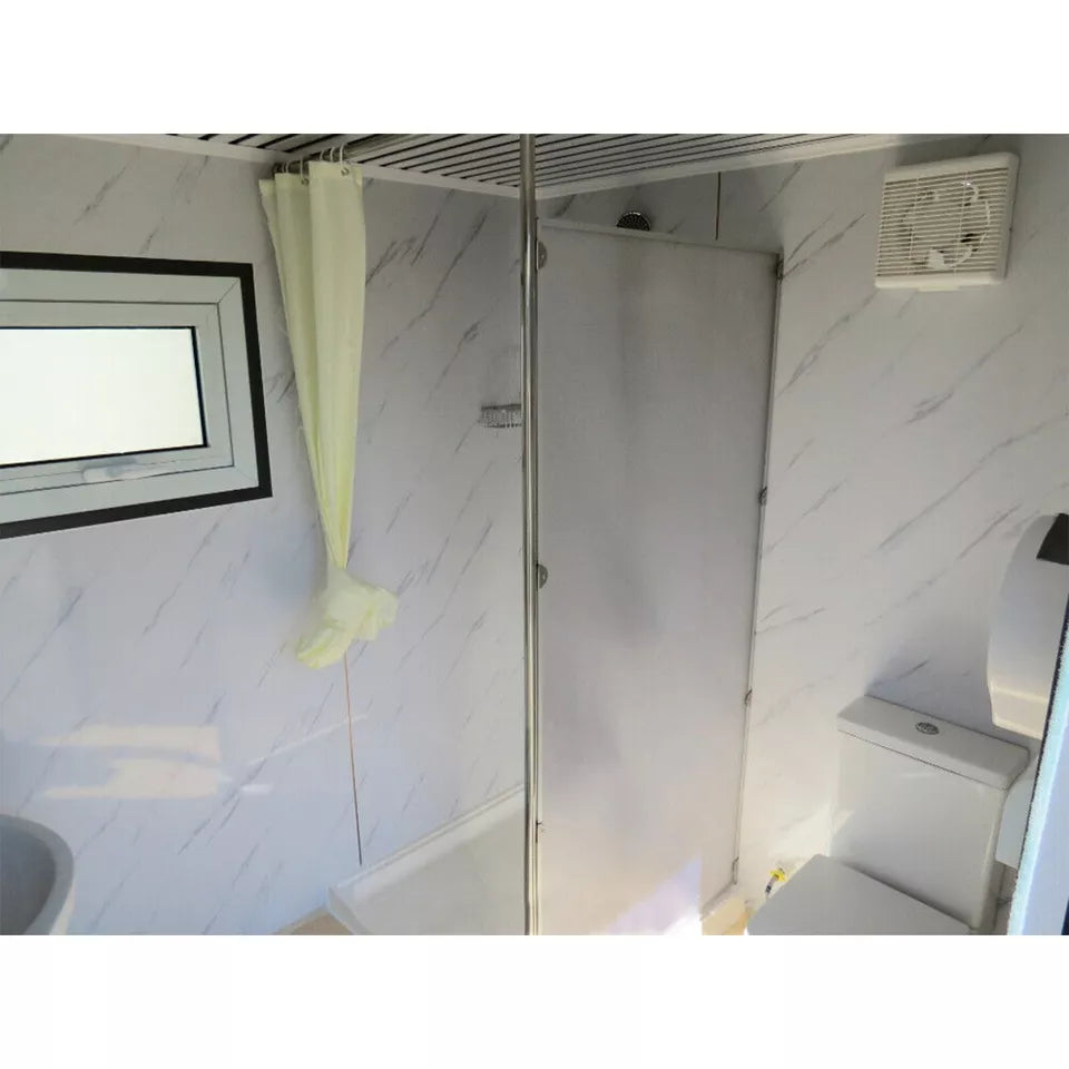Portable Restroom, Bathroom, Mobile Toilet With Shower And Sink