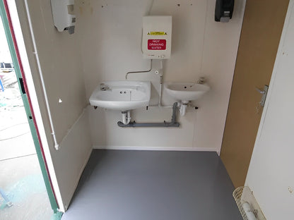 2+1 Steel Toilet Cabin 12Ft x 9Ft