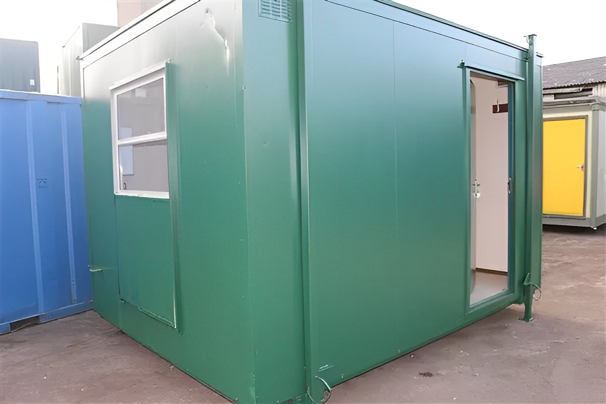 12Ft x 8Ft Steel Anti-Vandal Canteen Cabin