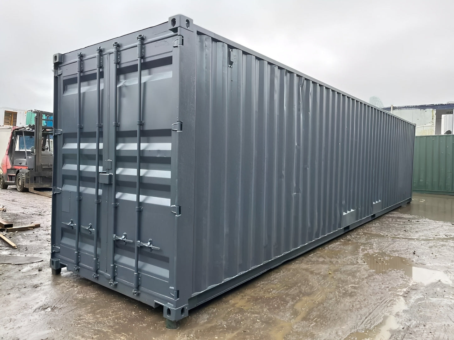 40Ft x 8Ft Shipping Container With Double Roll-Up Doors
