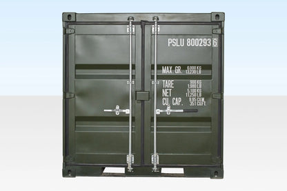 8Ft One Trip Shipping Container (Green)