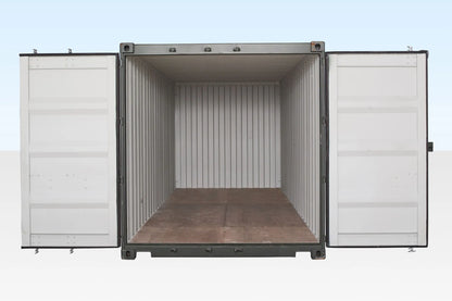 20Ft Shipping Container (One Trip) – Dark Green