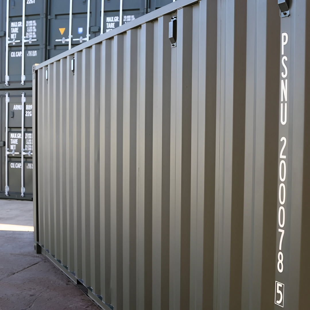 20Ft Shipping Container (One Trip) – Dark Green