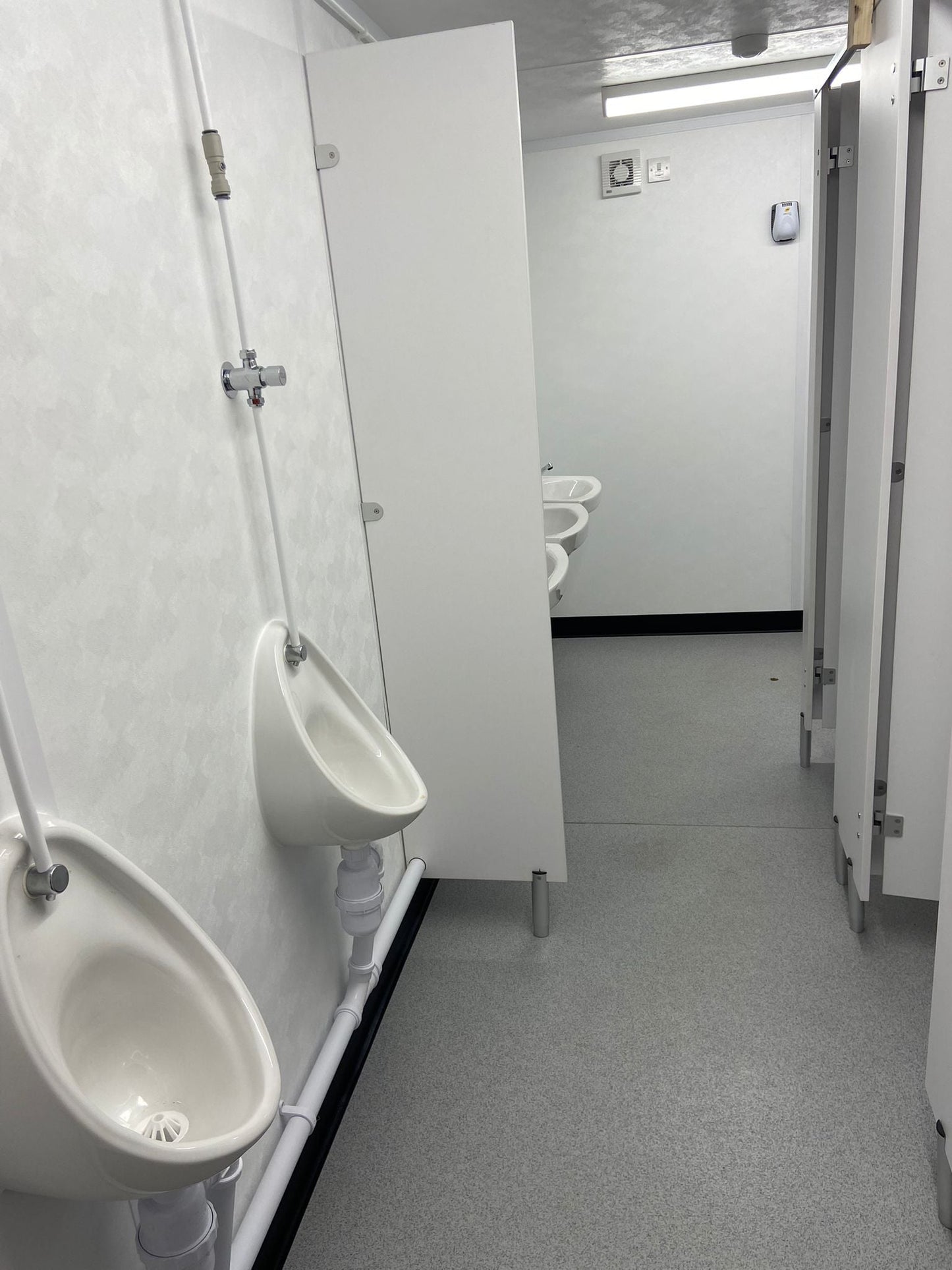 3+1 Steel Toilet Cabin 16Ft x 9Ft