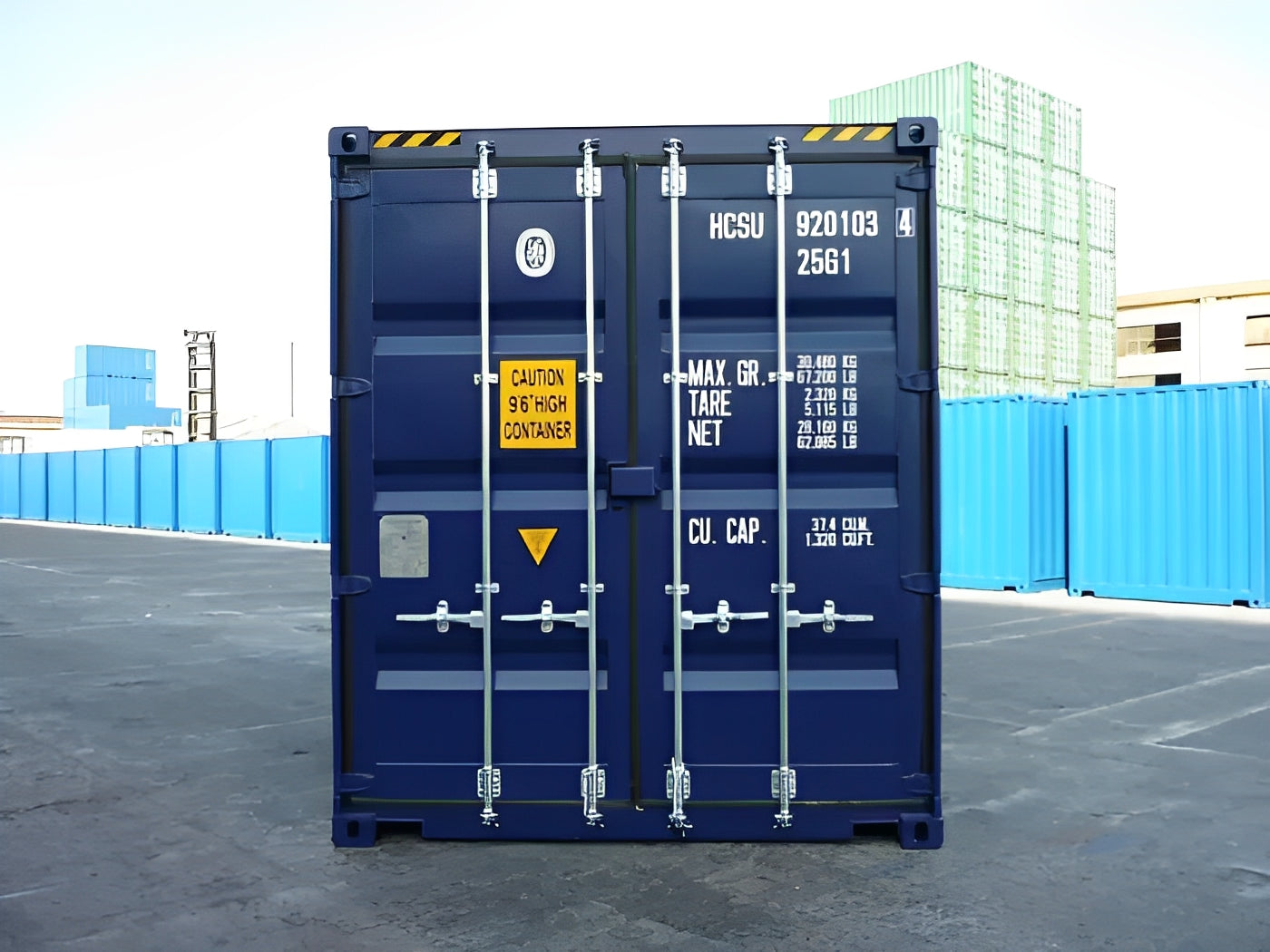 20Ft High Cube Container – One Trip (9FT 6′ High)