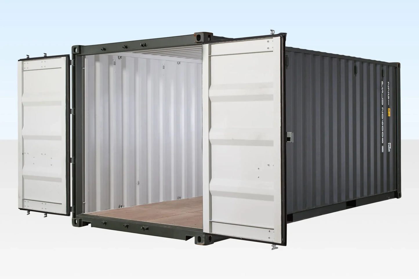 20Ft Shipping Container (One Trip) – Dark Green