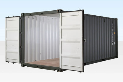 20Ft Shipping Container (One Trip) – Dark Green