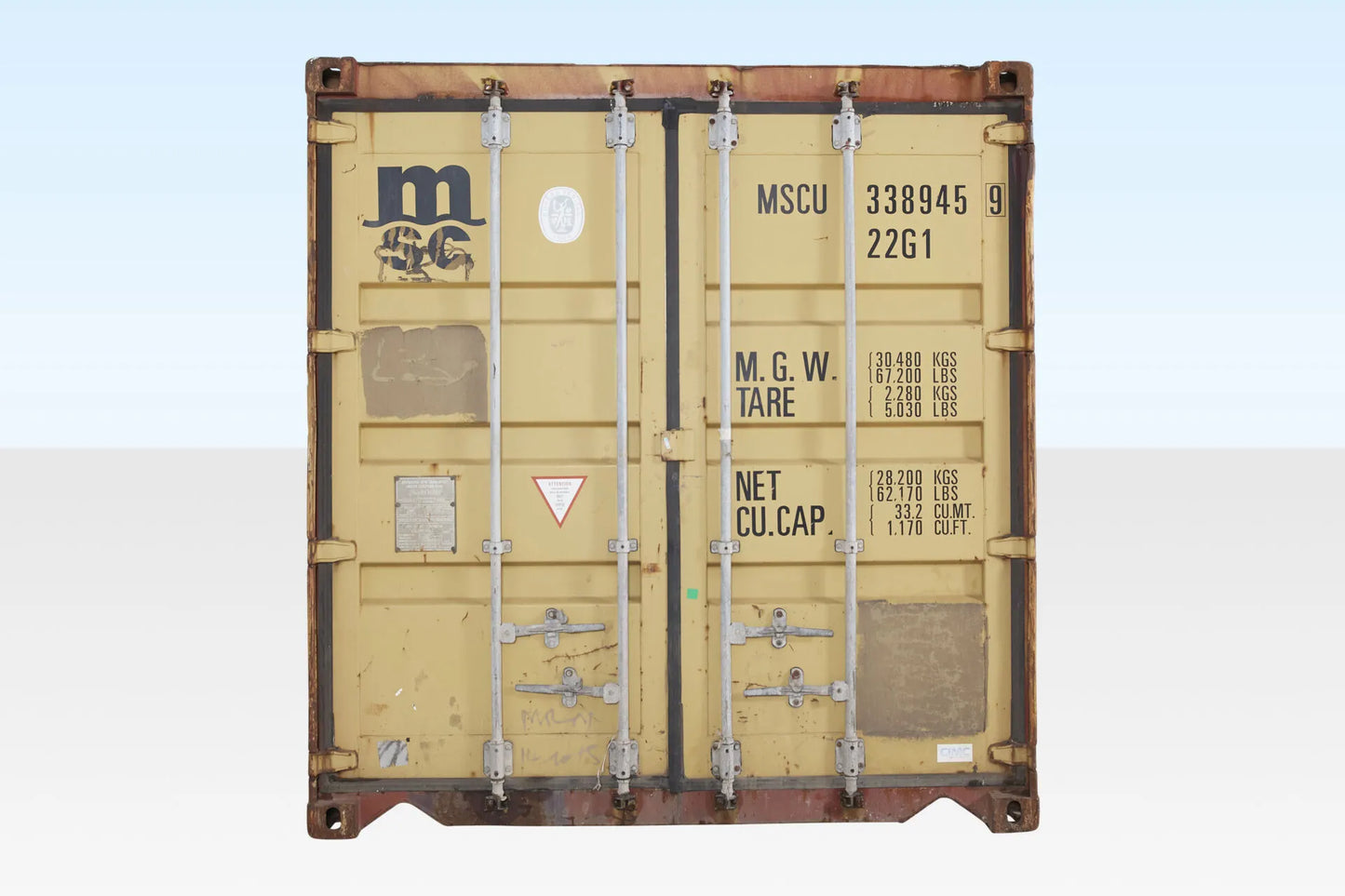 20Ft X 8Ft Used Cargo-Worthy Dry Van